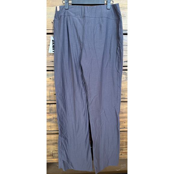 Lunya Pants Womens Large Gray Wide Leg Lounge Sleepwear Made USA NEW - Picture 2 of 9